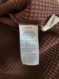Madewell Brown Thermal Tee (S)