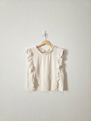 Moon River Cotton Linen Tank (S)