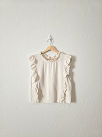 Moon River Cotton Linen Tank (S)