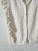 Moon River Cotton Linen Tank (S)