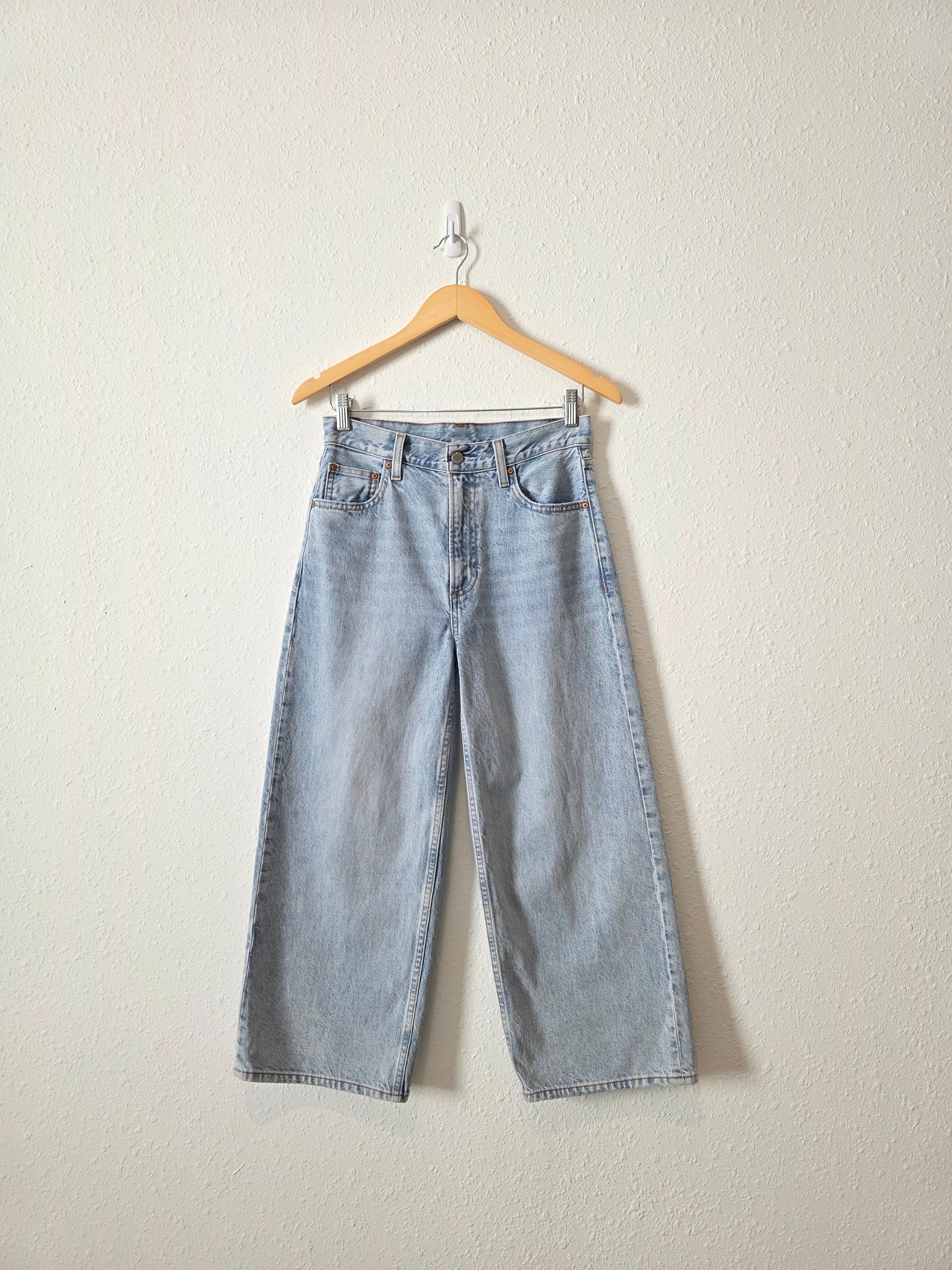 Denim Forum Wide Leg Jeans (24)