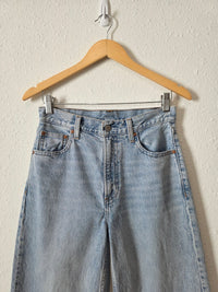 Denim Forum Wide Leg Jeans (24)