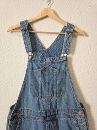 Relaxed Denim Shortalls (M)