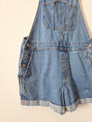 Relaxed Denim Shortalls (M)