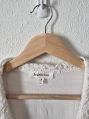 Heartloom Collared Button Up Blouse (S)