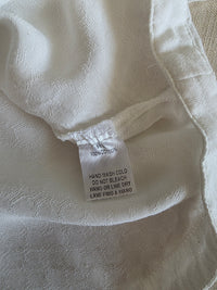 Easel Puff Sleeve Cotton Top (S)