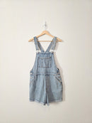 Light Wash Denim Shortalls (4/27)