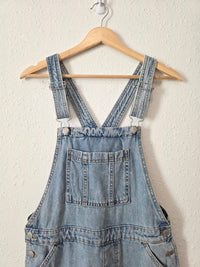 Light Wash Denim Shortalls (4/27)