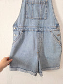 Light Wash Denim Shortalls (4/27)