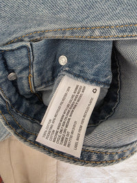 Light Wash Denim Shortalls (4/27)