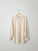 Vintage Chunky Cotton Sweater (LT)