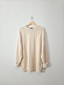 Vintage Chunky Cotton Sweater (LT)