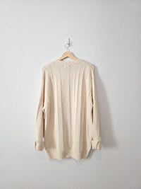 Vintage Chunky Cotton Sweater (LT)