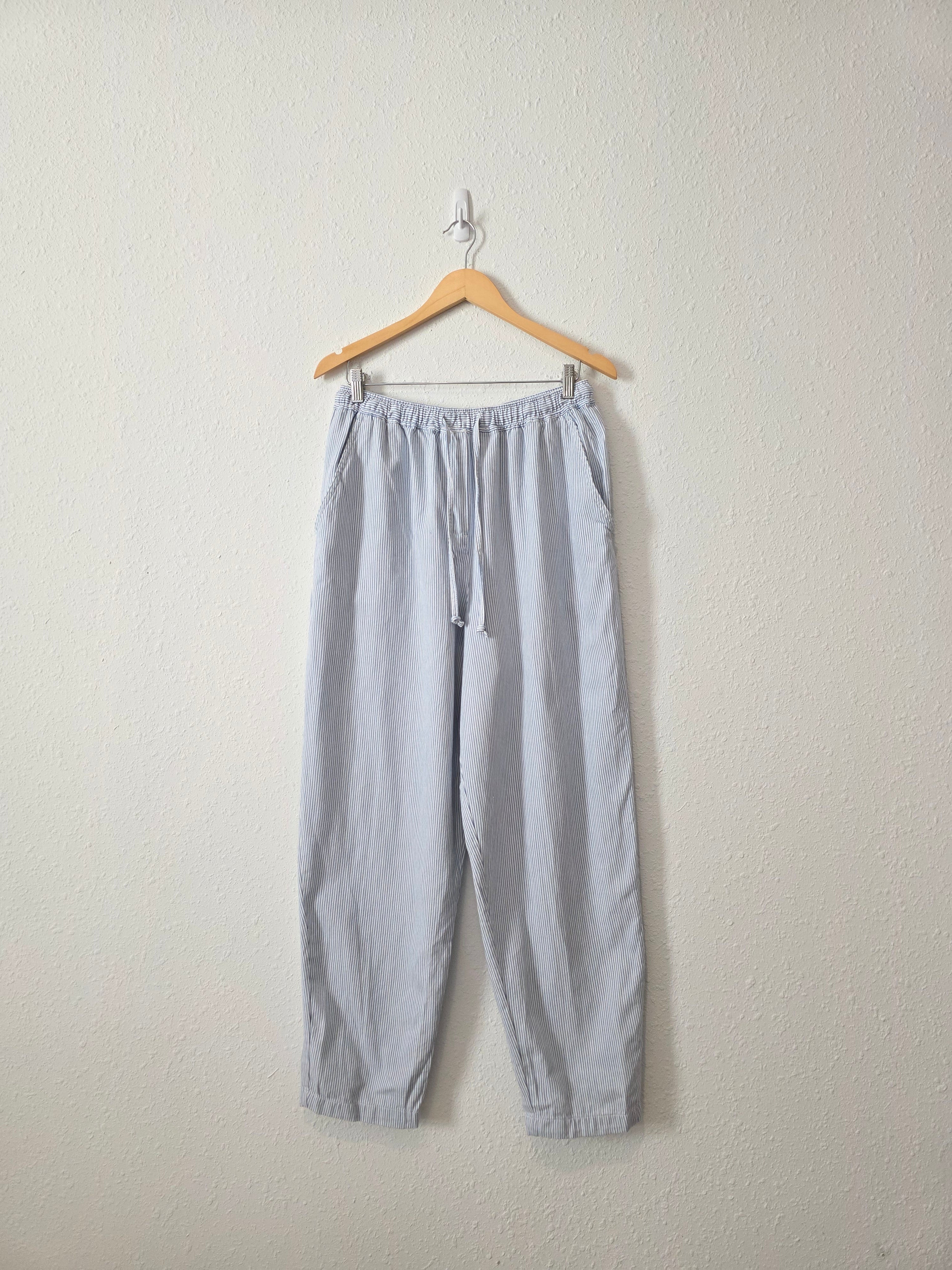 Vintage Striped Easy Pants (L)