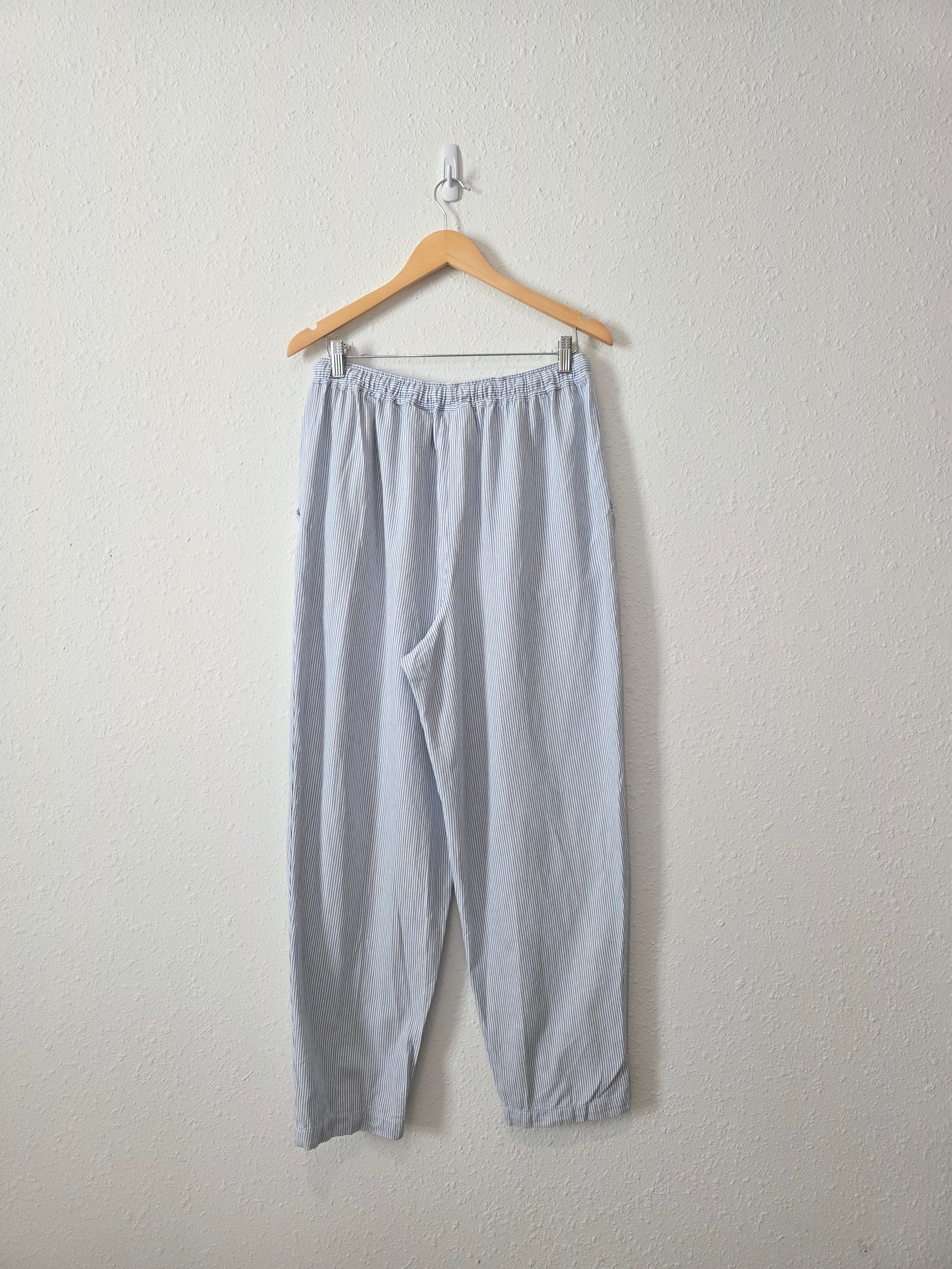 Vintage Striped Easy Pants (L)