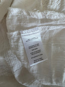 Embroidered Flutter Sleeve Blouse (1X)