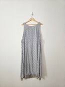 Vintage Floral Paisley Midi Dress (M)