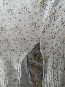 Vintage Floral Paisley Midi Dress (M)