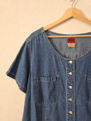 Vintage Cotton Denim Top (18W)