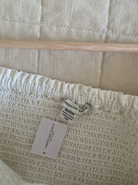 NEW Smocked Cotton Blouse (M)