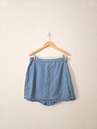 Vintage Denim Mini Skort (31)