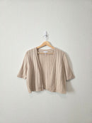 Crochet Knit Cotton Sweater (LP)