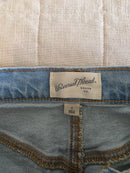 Light Wash Denim Maxi Skirt (2)