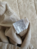 Vintage Linen Button Up Tank (S)