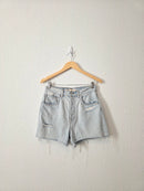 Grlfrnd Light Wash Denim Shorts (28)