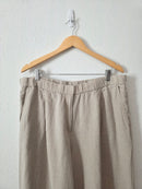 Eileen Fisher Linen Wide Leg Pants (XL)