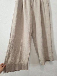 Eileen Fisher Linen Wide Leg Pants (XL)