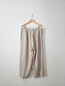 Eileen Fisher Linen Wide Leg Pants (XL)