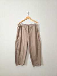 Eileen Fisher Neutral Straight Pants (XL)