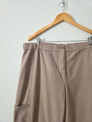 Eileen Fisher Neutral Straight Pants (XL)