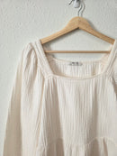 Madewell Gauze Puff Sleeve Top (M/L)