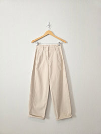 Wilfred Neutral Straight Pants (0)