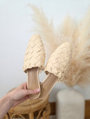 Sam Edelman Woven Mules (8.5)