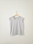 Frank & Eileen Striped Boxy Tank (M)