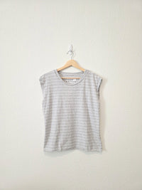 Frank & Eileen Striped Boxy Tank (M)