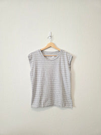 Frank & Eileen Striped Boxy Tank (M)