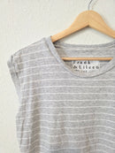 Frank & Eileen Striped Boxy Tank (M)