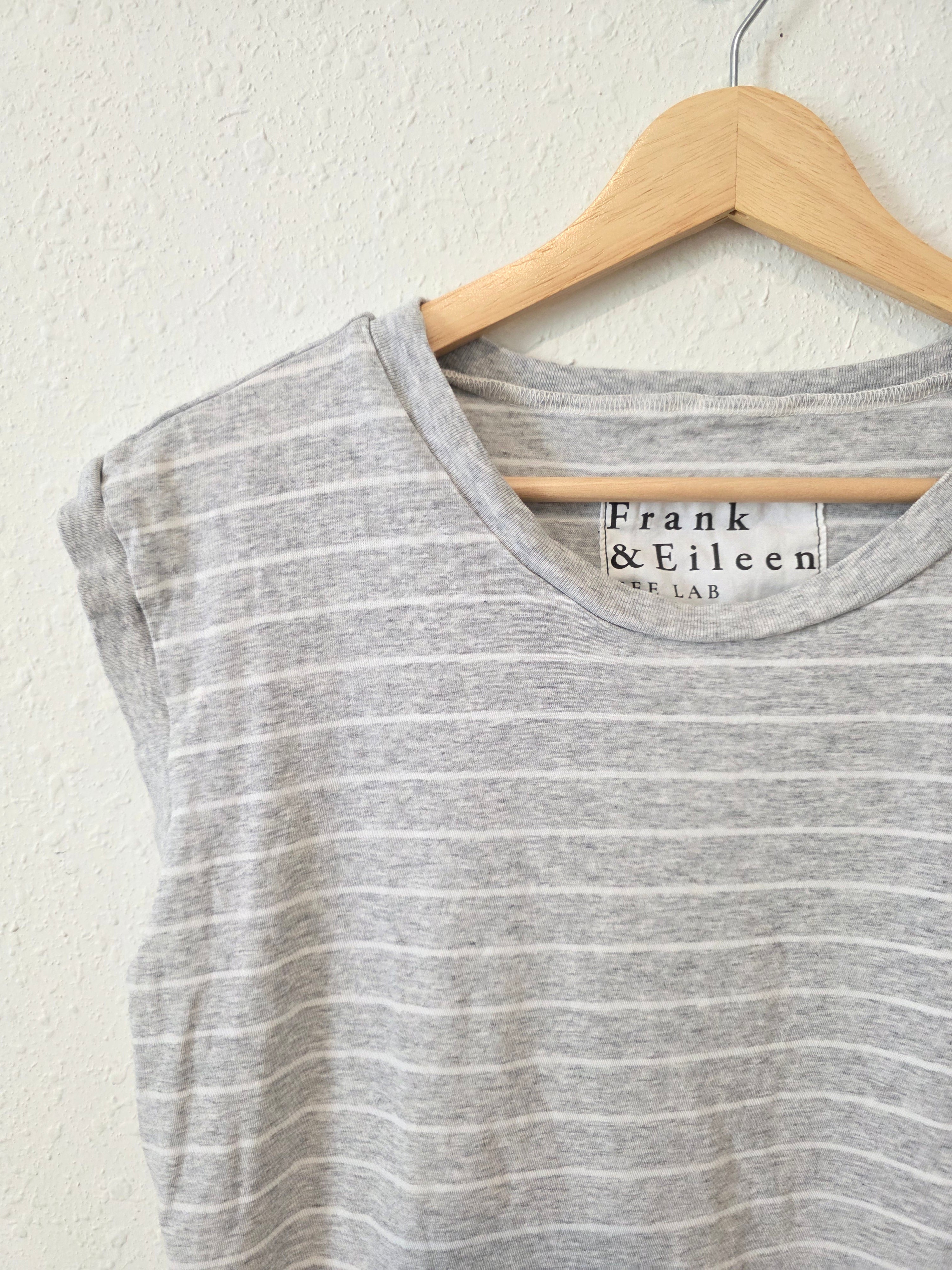 Frank & Eileen Striped Boxy Tank (M)