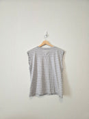 Frank & Eileen Striped Boxy Tank (M)