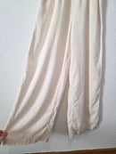 Wide Leg Linen Blend Jumpsuit (XS)