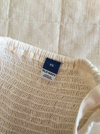 Wide Leg Linen Blend Jumpsuit (XS)