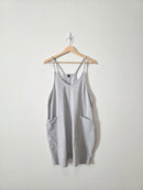 NEW Gray Comfy Romper (M)