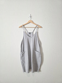 NEW Gray Comfy Romper (M)