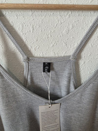 NEW Gray Comfy Romper (M)