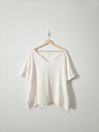 La Miel Oversized Gauze Top (M)