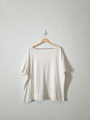 La Miel Oversized Gauze Top (M)